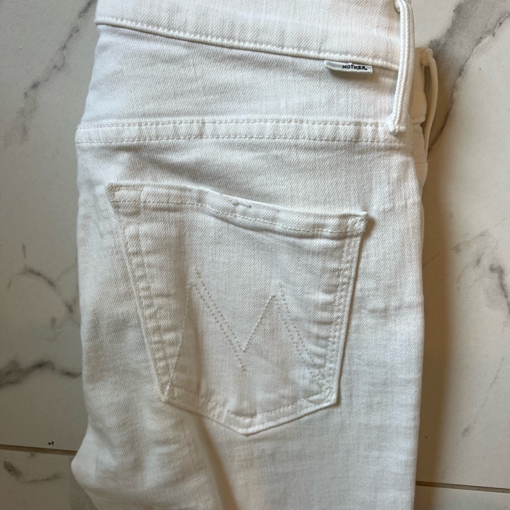 MOTHER White Jeans, size 27